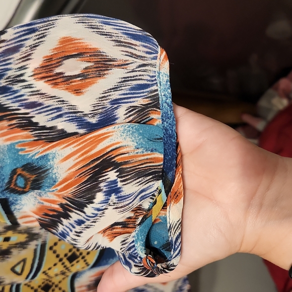 Yetts Los Angeles | Sheer Patterned Blouse - M - Picture 5 of 5